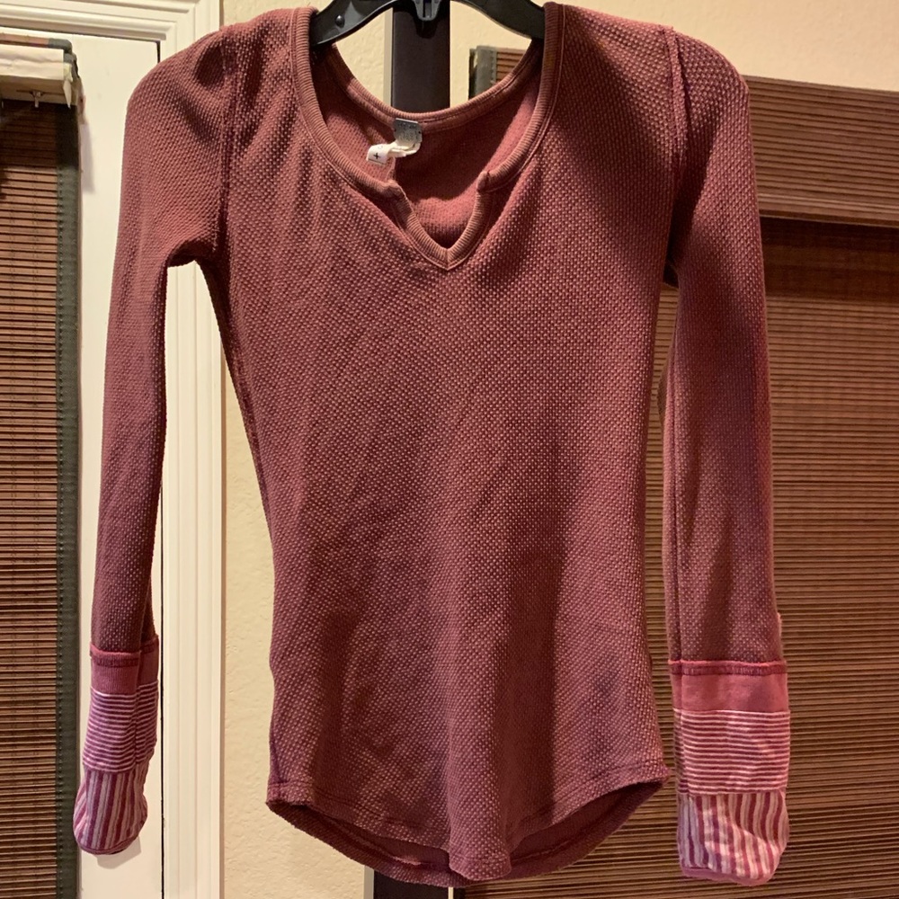 Free People Long Sleeve Top